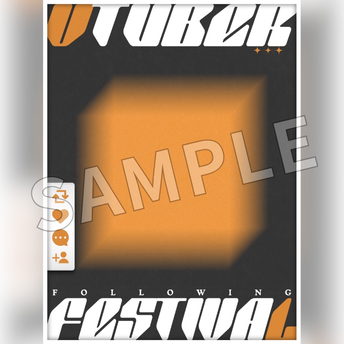 【フリー素材】Vtuberフォロー祭り素材