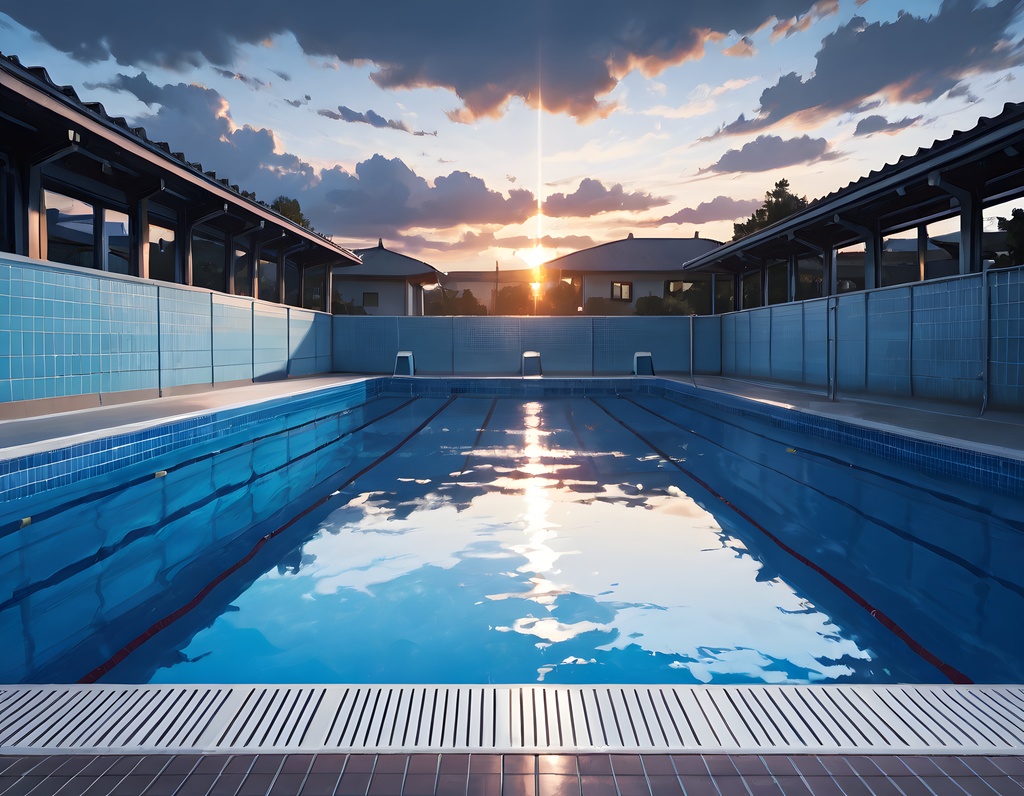 学園・学校プール背景素材500枚 Vol1 使いやすい大サイズ