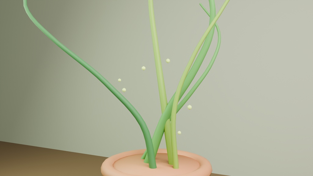 蔦エフェクト Blenderファイル（キャッシュ付き）