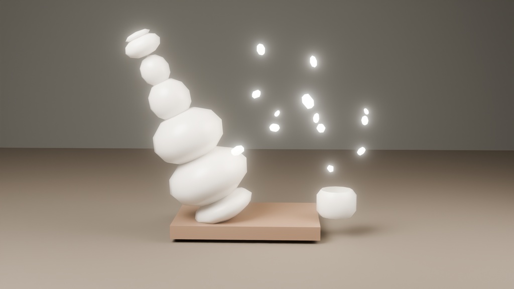 徳利エフェクト Blenderファイル（キャッシュ付き）