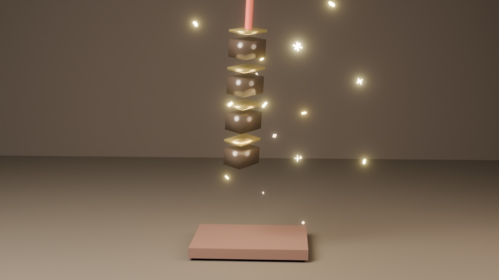 印籠エフェクト Blenderファイル（キャッシュ付き）