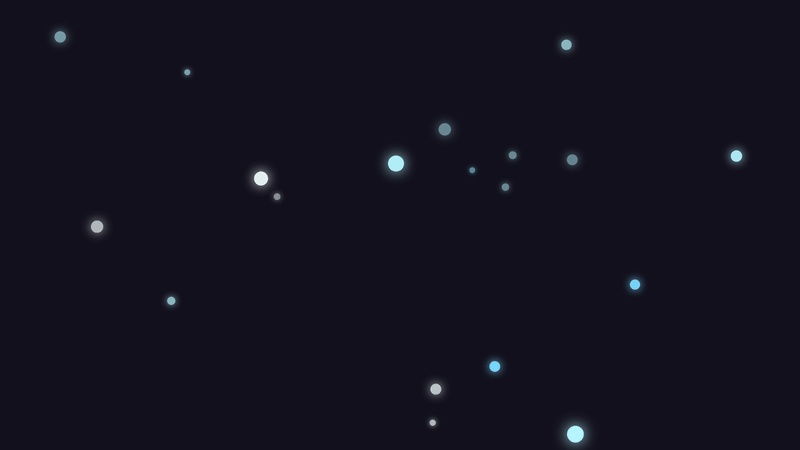 きらきら粒エフェクト 16:9(APNG / WebP)