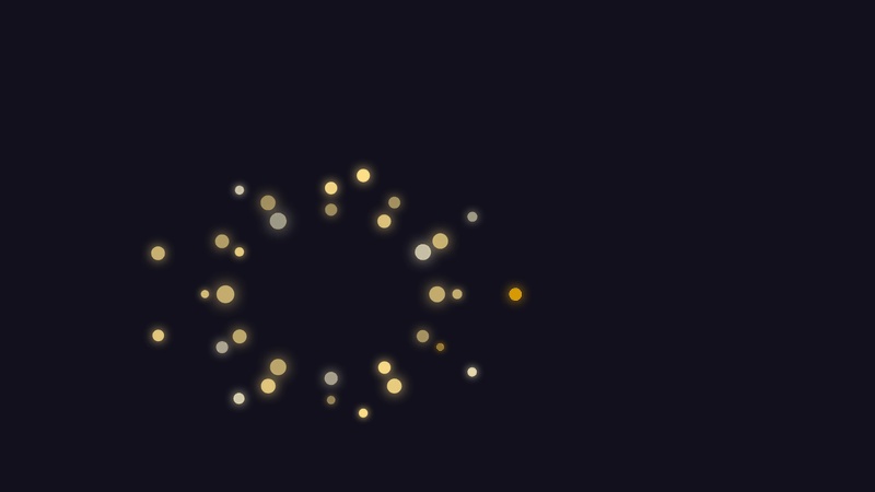 きらきら粒エフェクト 16:9(APNG / WebP)