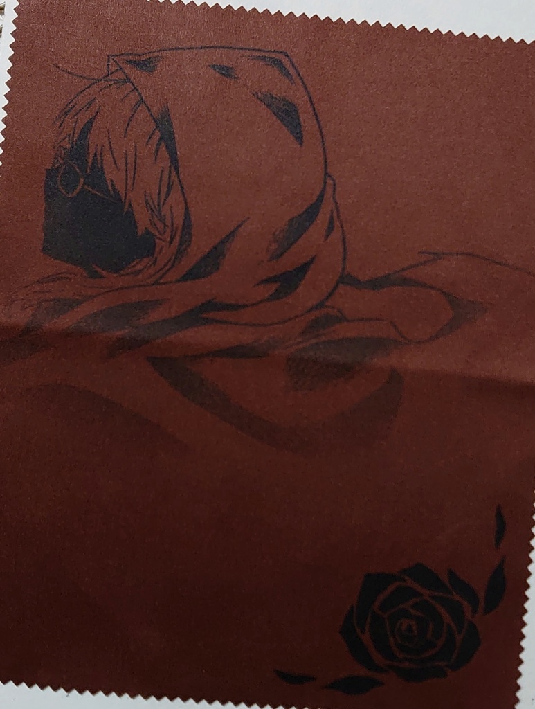 【wlw】メガネ拭き スカーレット