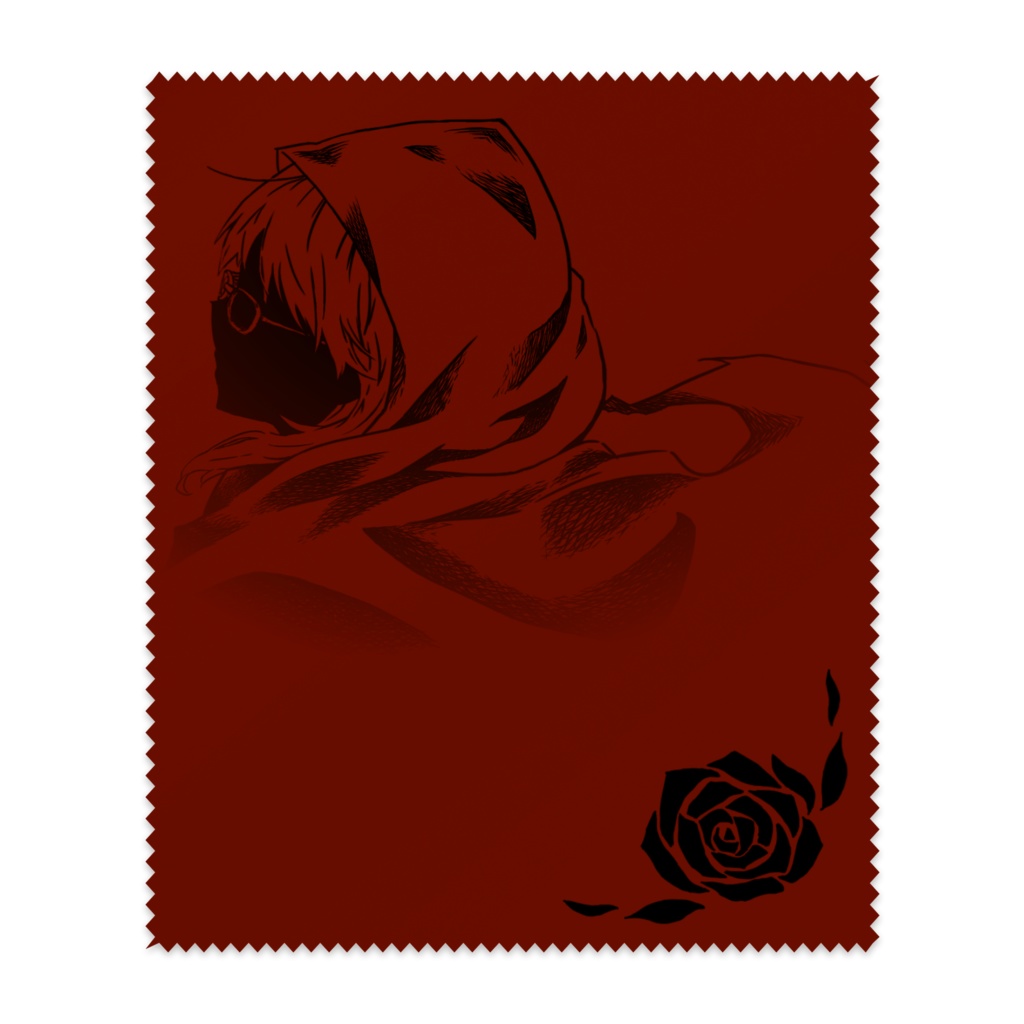 【wlw】メガネ拭き スカーレット