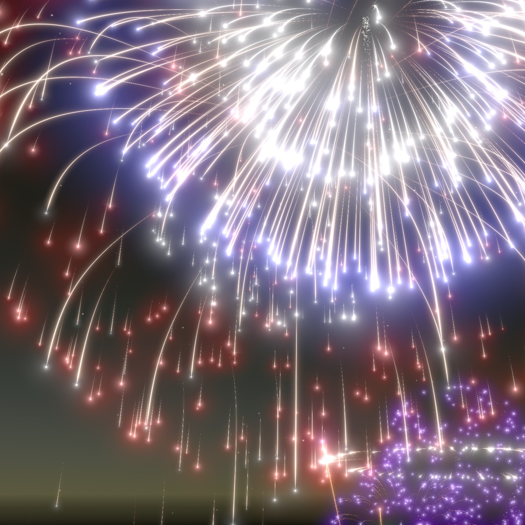 Noriben Fireworks(花火パーティクル)