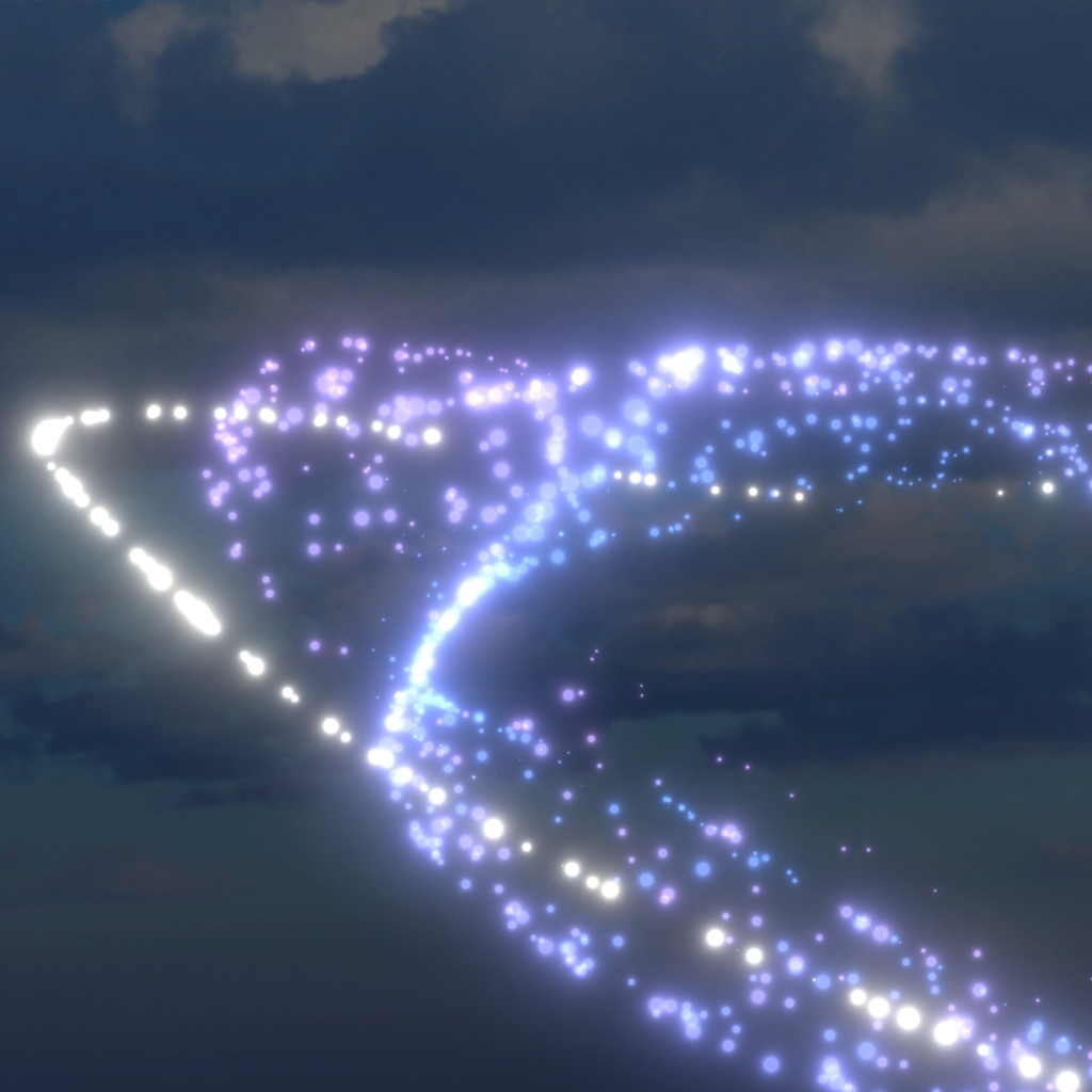 パーティクルふわふわリング / Particle FuwaFuwa Ring