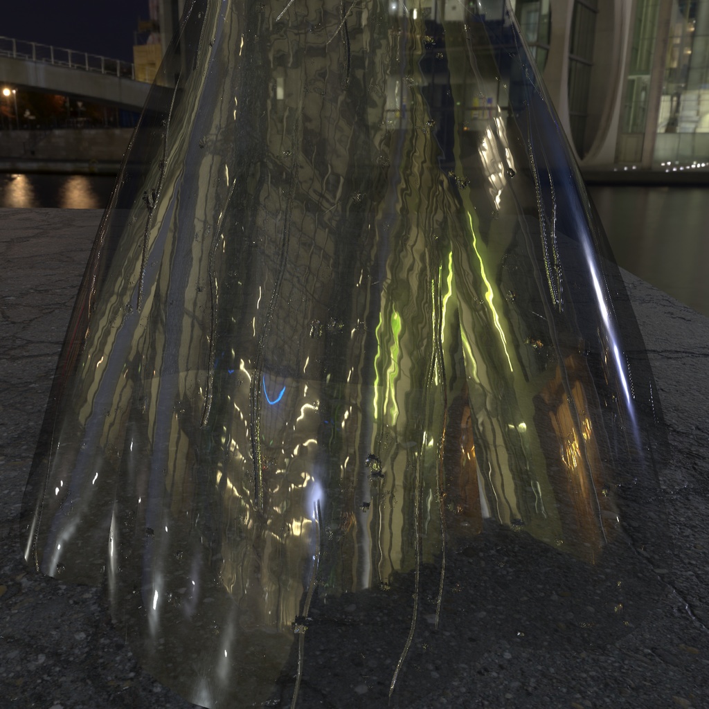 軽量雨粒シェーダー / RainDropShader