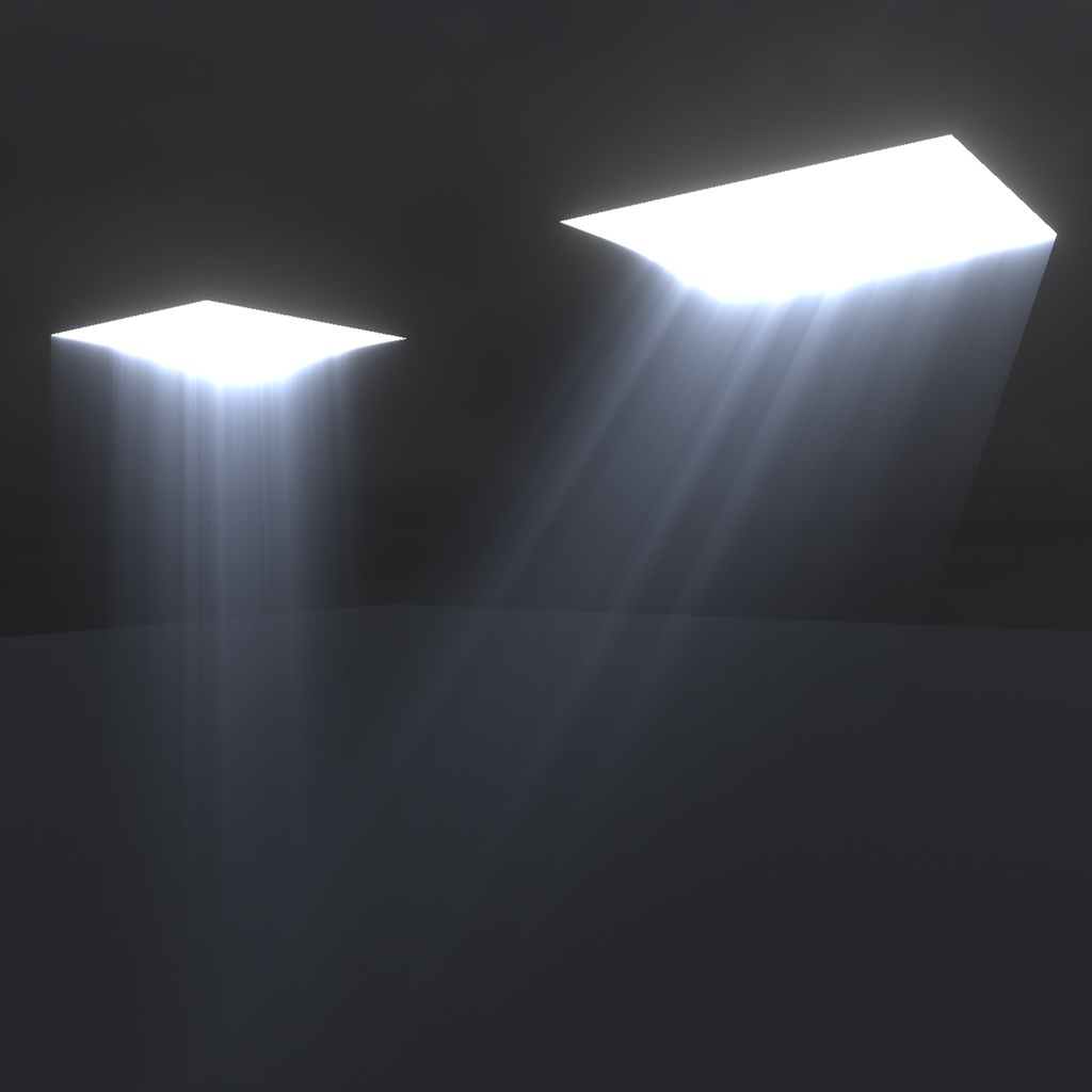 天窓ライトシャフトシェーダー / Skylight Window LightShaft Shader