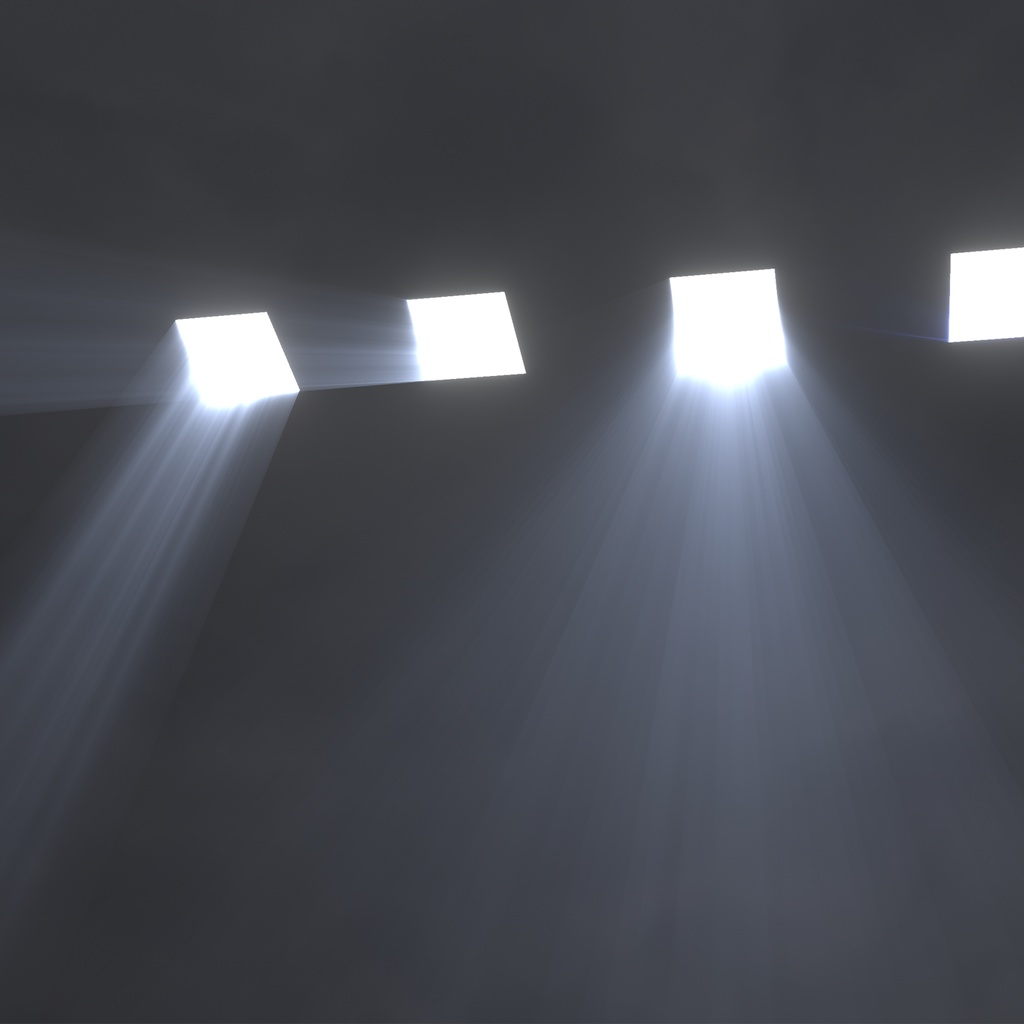 天窓ライトシャフトシェーダー / Skylight Window LightShaft Shader