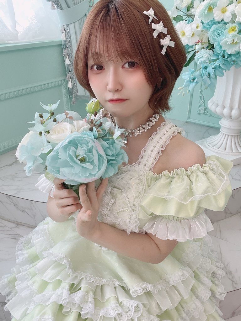 【サインのみ】アイドルチェキ-緑