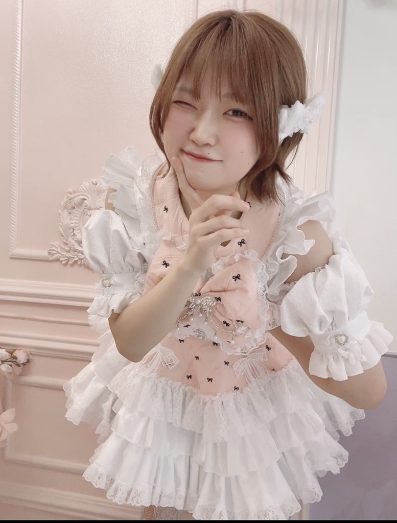 【サインのみ】アイドルチェキ-ピンク