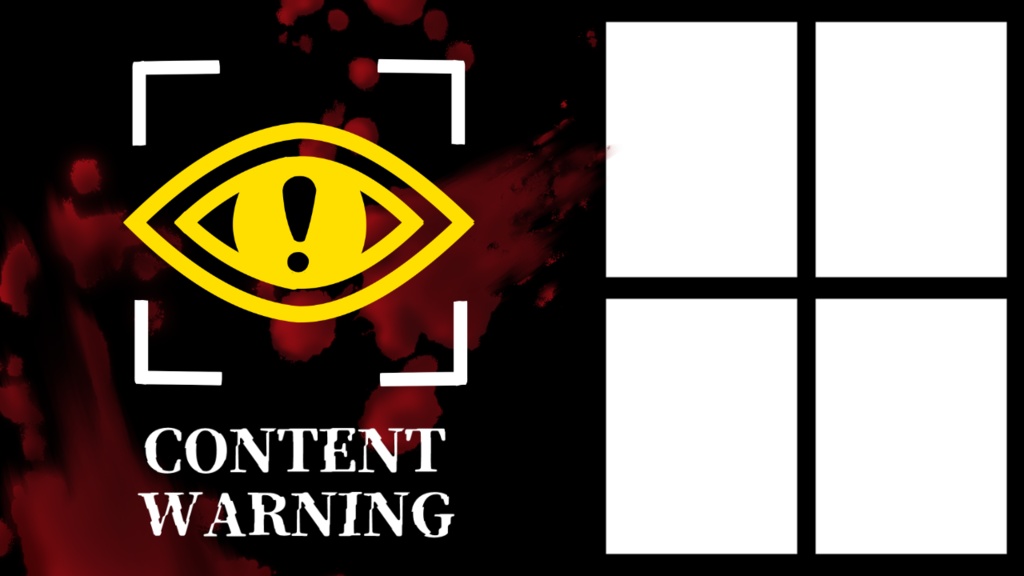 Content Warning　サムネ、告知用