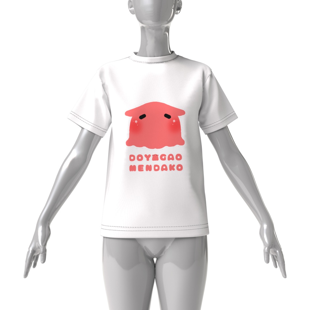 ドヤ顔めんだこビッグTシャツ