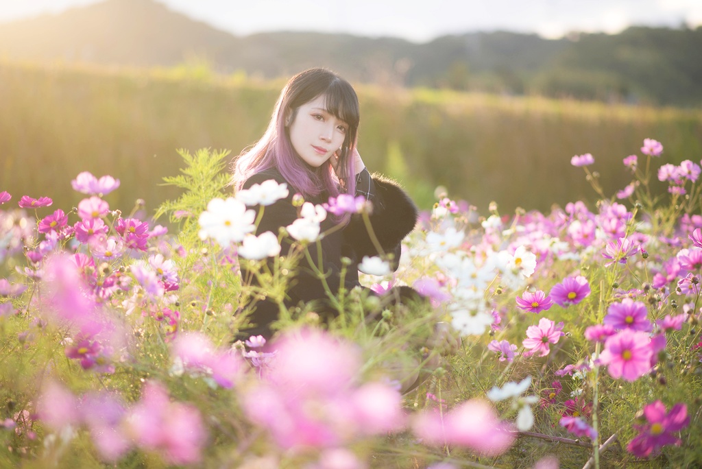 秋桜　ポートレート　ミニROM