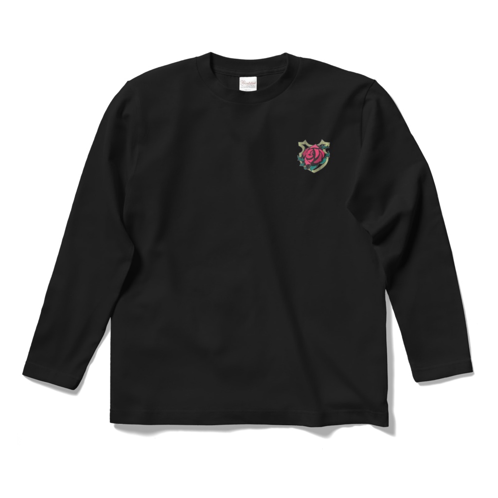 薔薇ワンポイントTシャツ