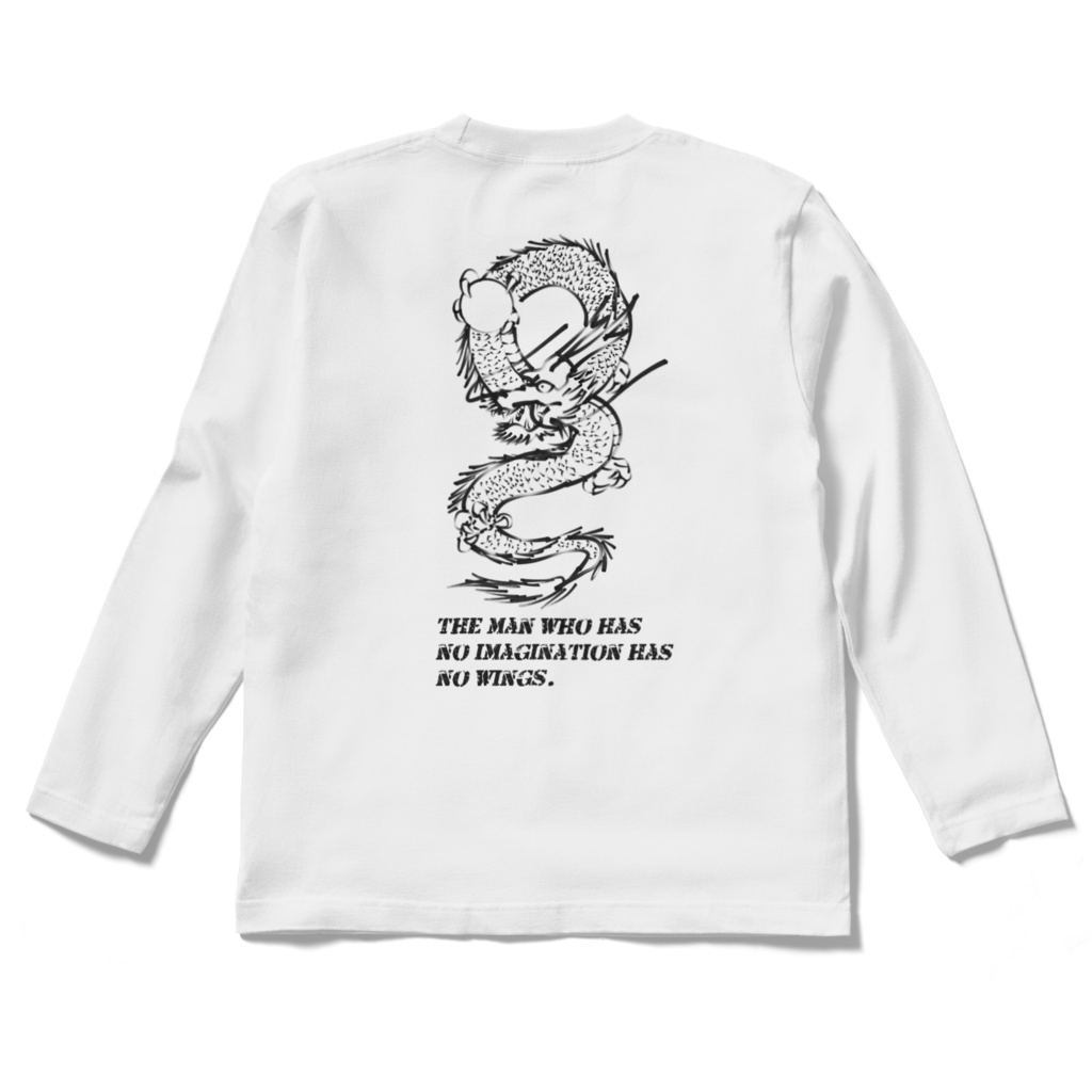 昇り龍2 バックプリントTシャツ