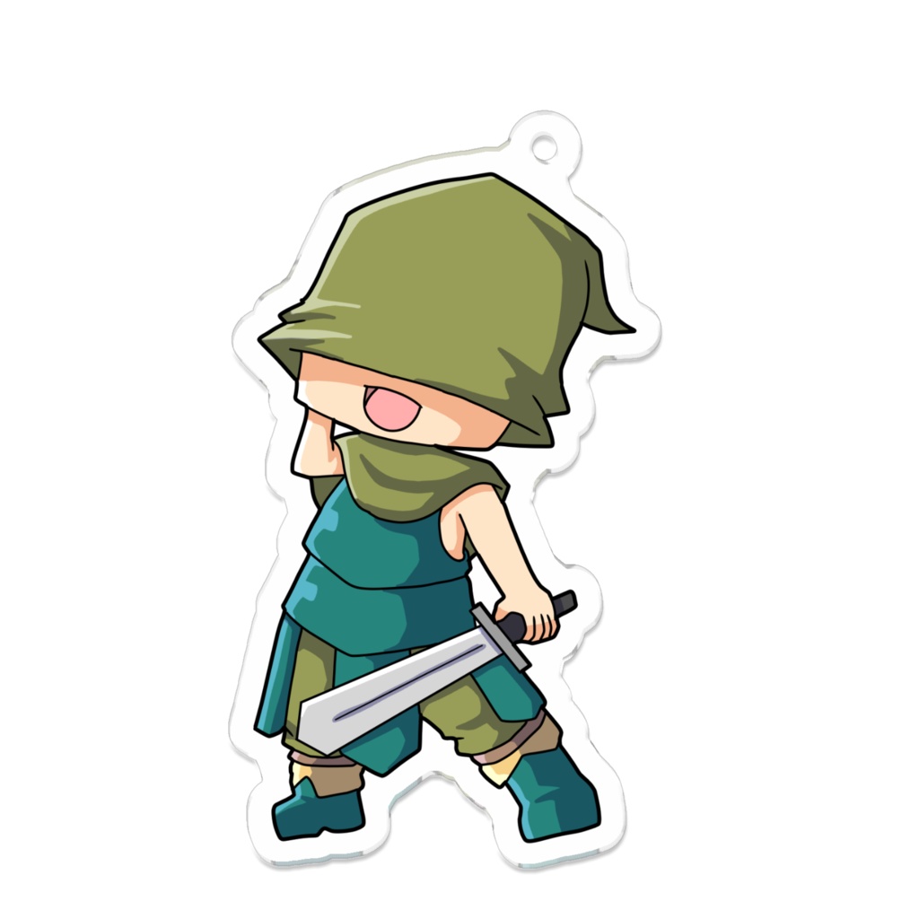 小さな戦士くんアクキー(コーティング有)