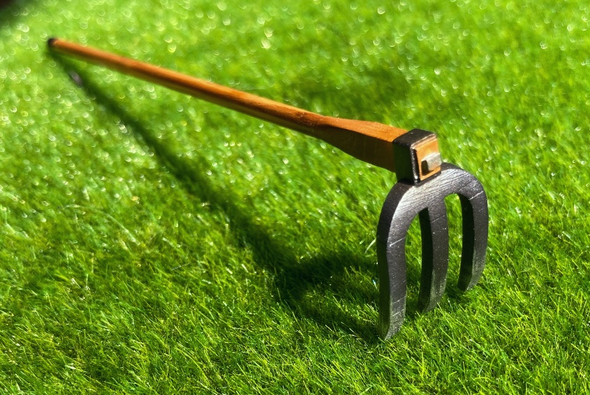 1/12ガレージキット 備中鍬