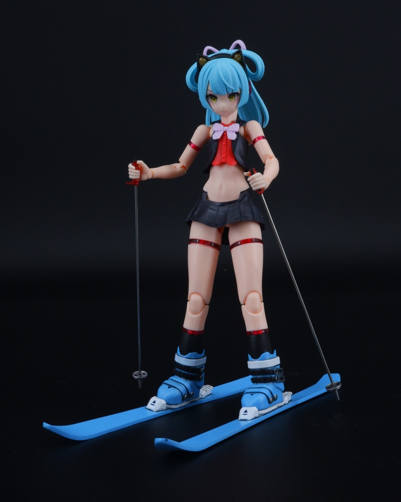 1/12 スキーセット