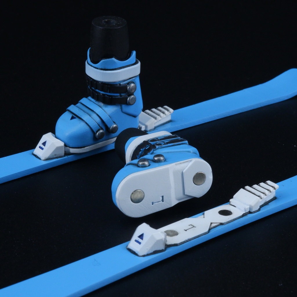 1/12 スキーセット