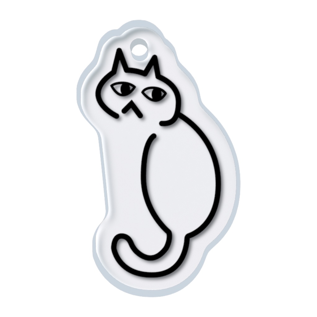 ちらっと目印チャーム(猫)