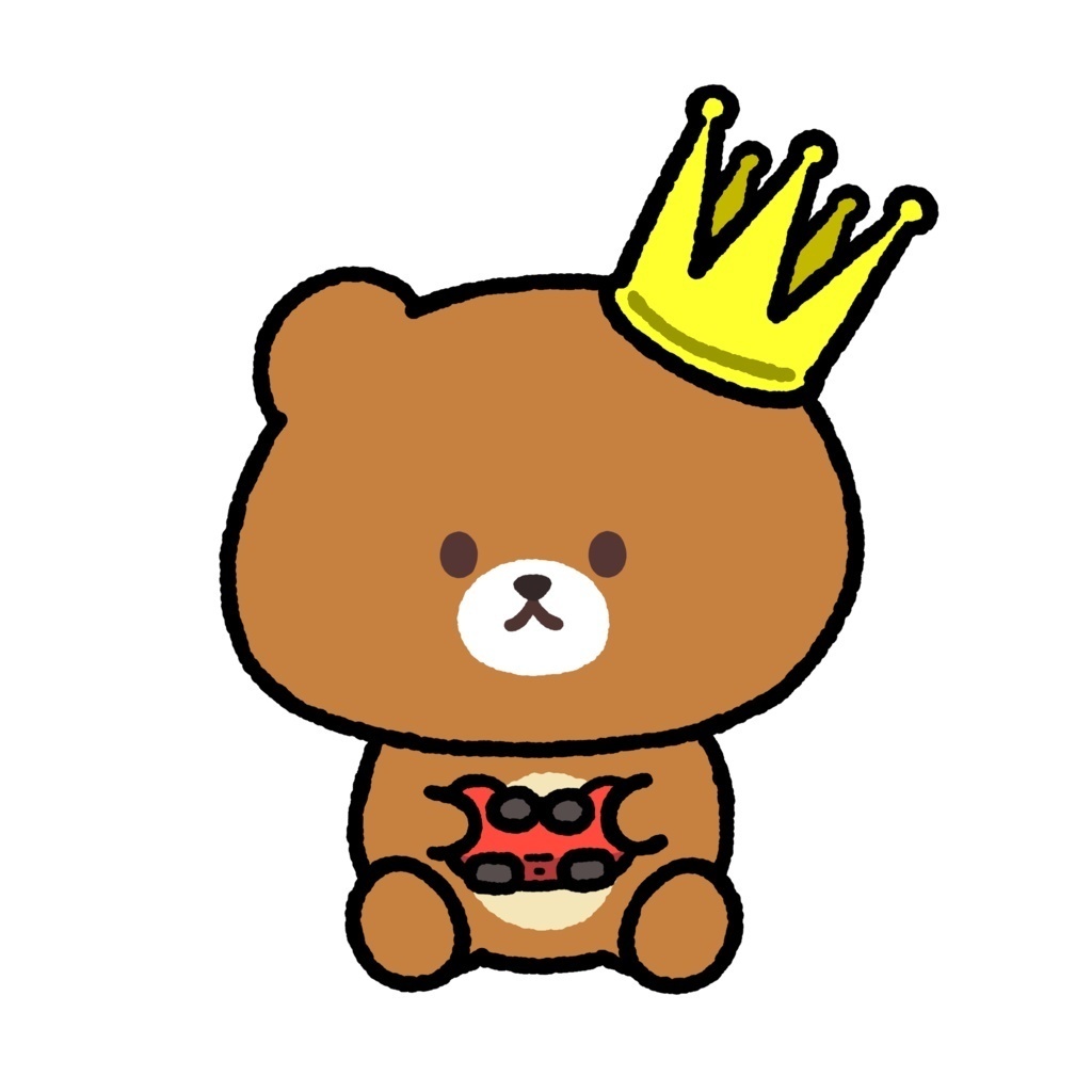 【Live2Dモデル】ゲームもできる熊さん