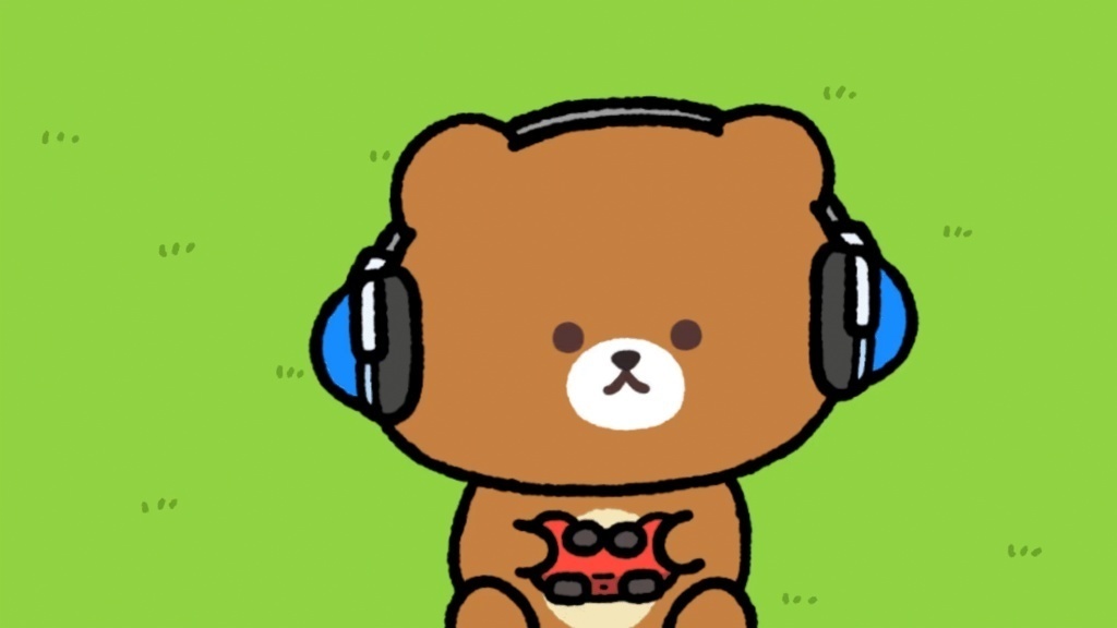 【Live2Dモデル】ゲームもできる熊さん