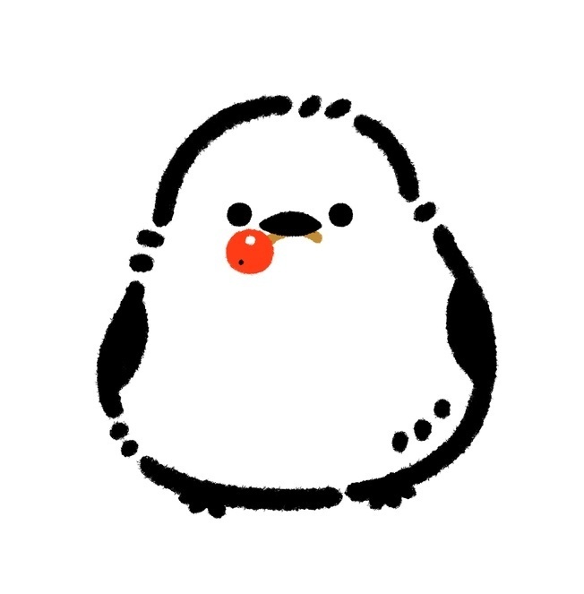 【Live2Dアイテム】頭や肩に乗せやすいシマエナガ