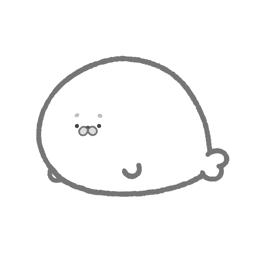 ゆるいあざらしLive2Dモデル【汎用モデル】