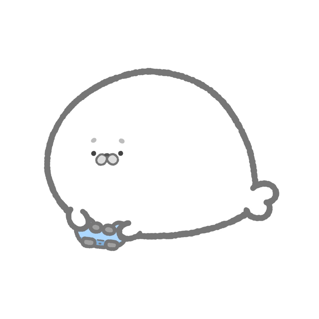 ゆるいあざらしLive2Dモデル【汎用モデル】