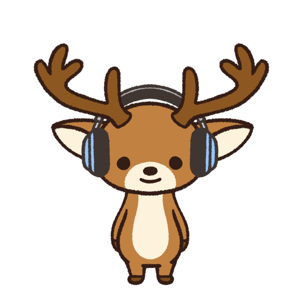 鹿さんLive2Dモデル【汎用モデル】