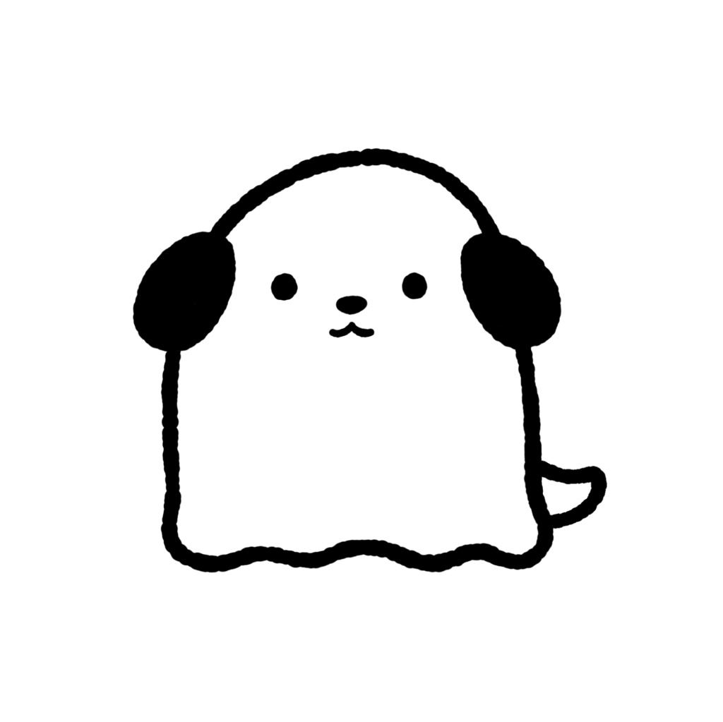 犬のおばけVTuberモデル【汎用モデル】