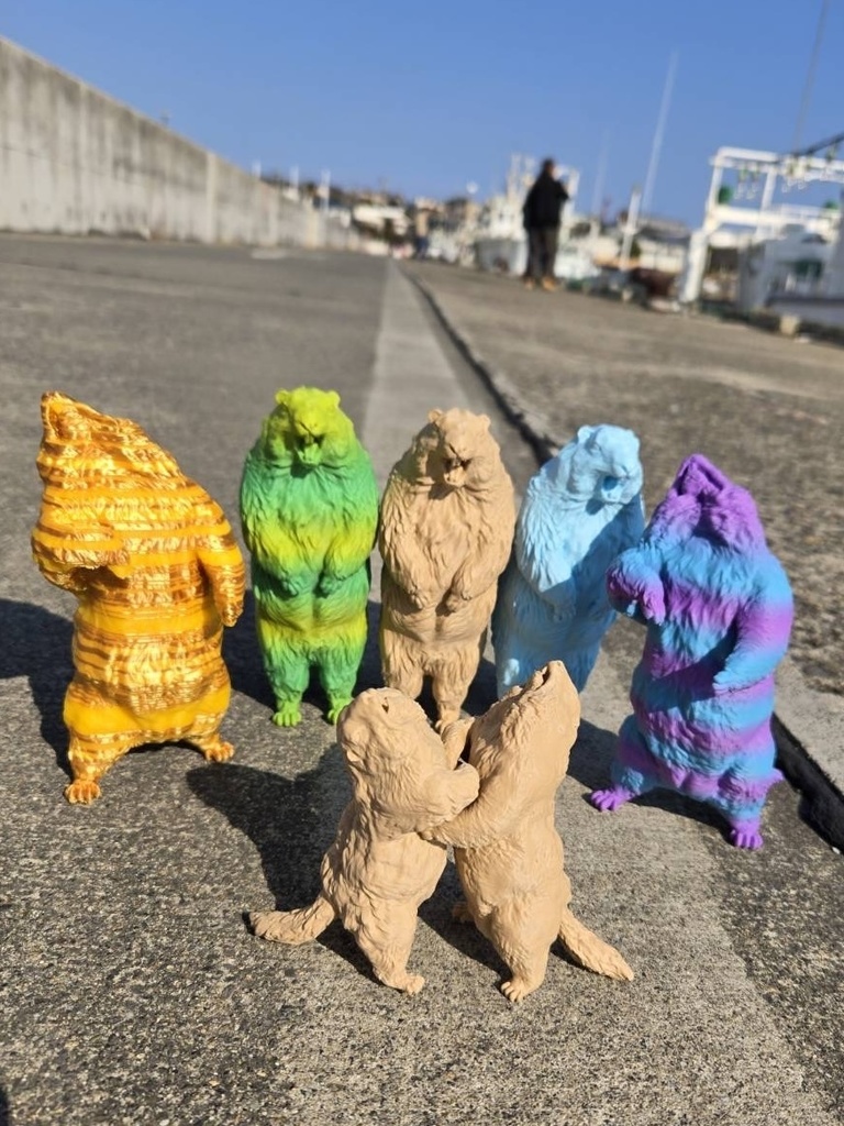 Insomnia3D 闘うマーモット FightingMarmot 1st Color