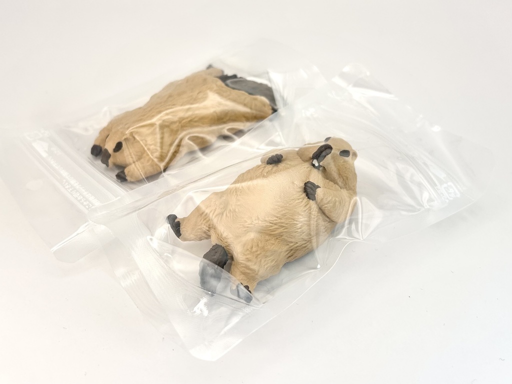 <10月発送> どこでもペターンマーモット “ぺたーん” “へそ天” 予約販売