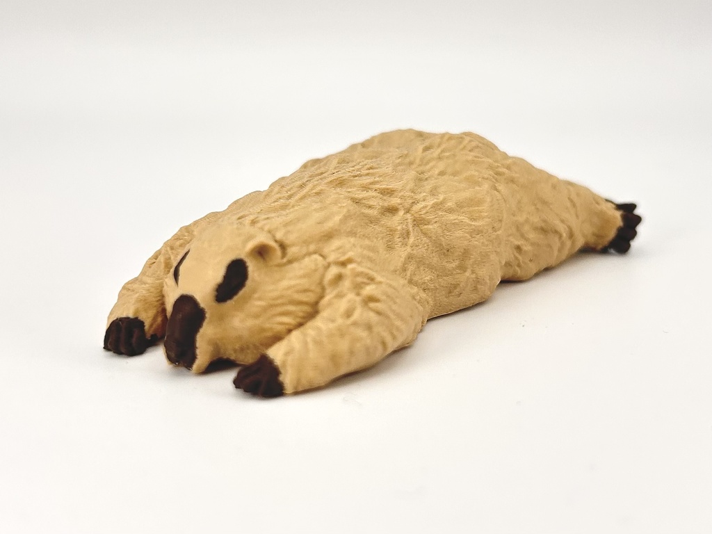 <10月発送> どこでもペターンマーモット “ぺたーん” “へそ天” 予約販売