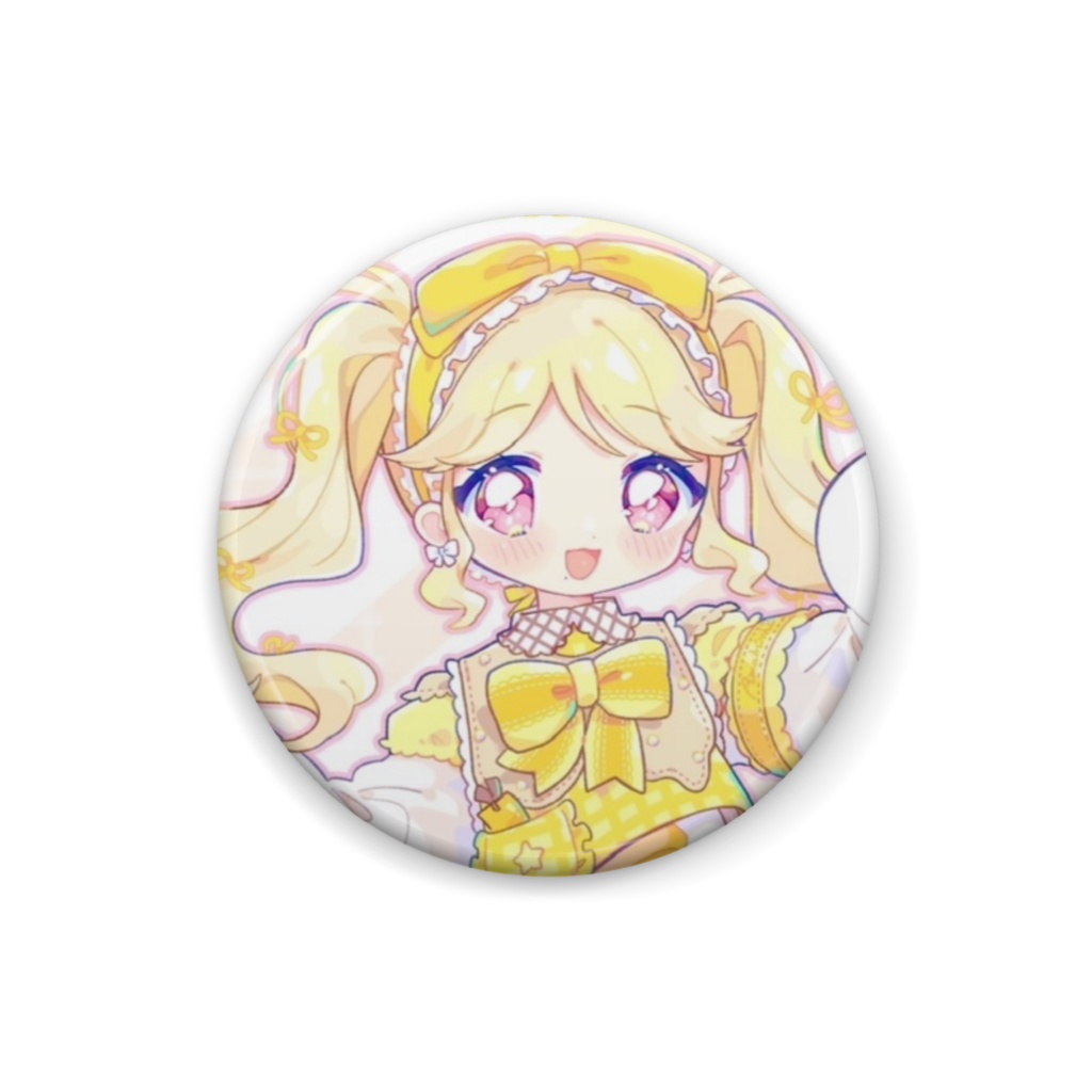 隊長のにこにこ缶バッジ!