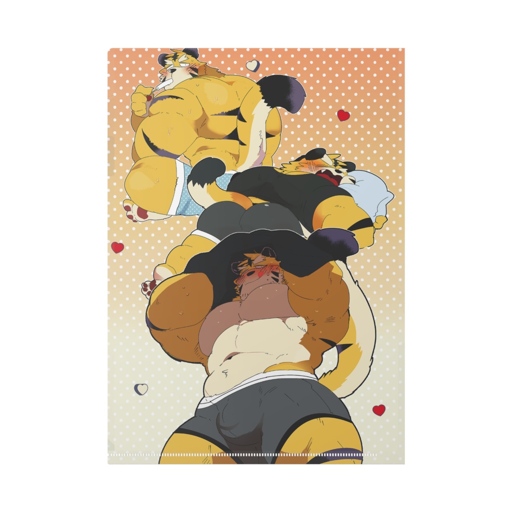 虎谷さんクリアファイル