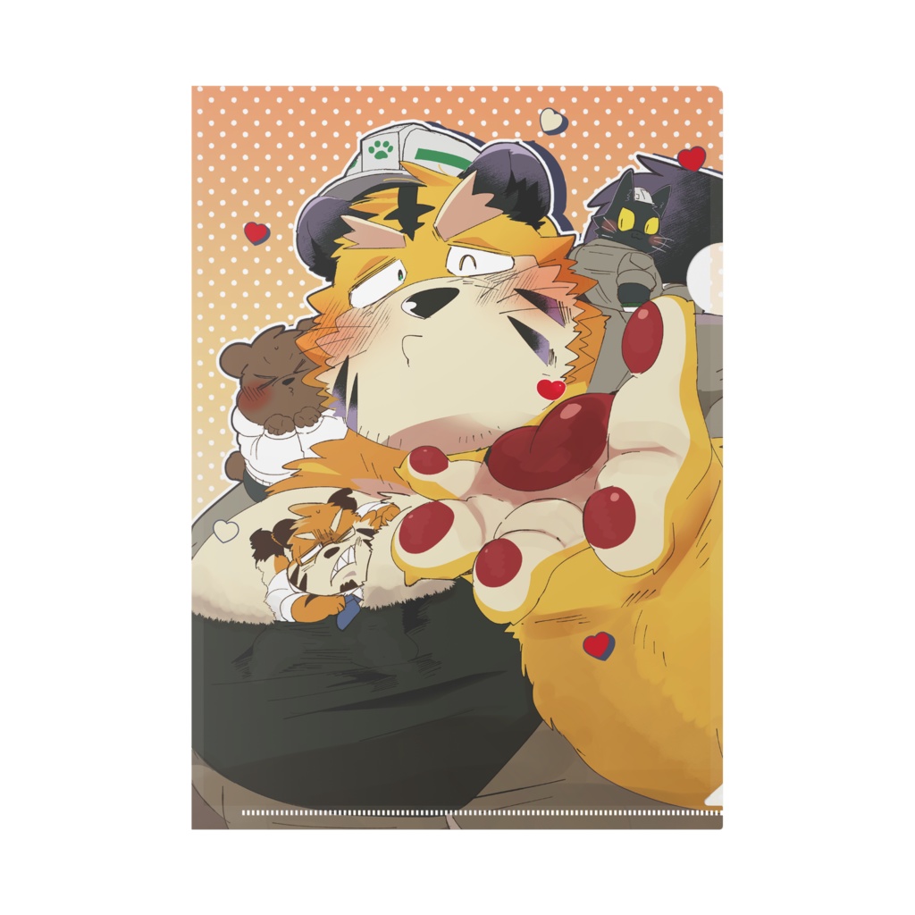 虎谷さんクリアファイル