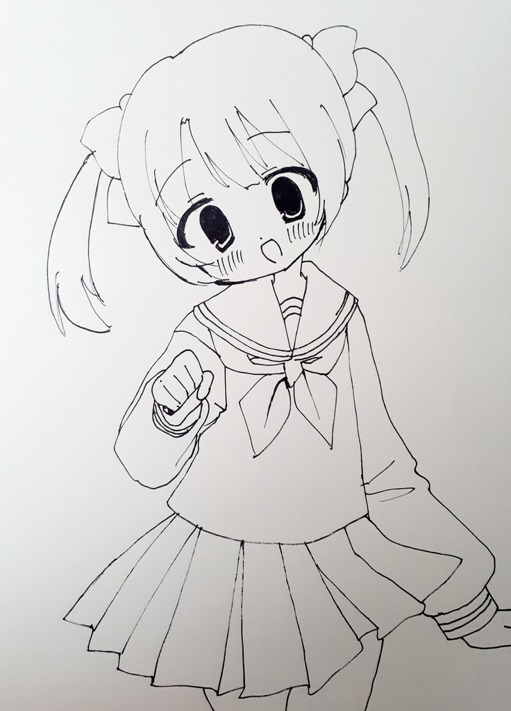 【Lau】直筆イラスト　オリジナル