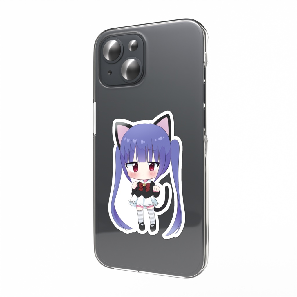 にゃんにゃんステッカー