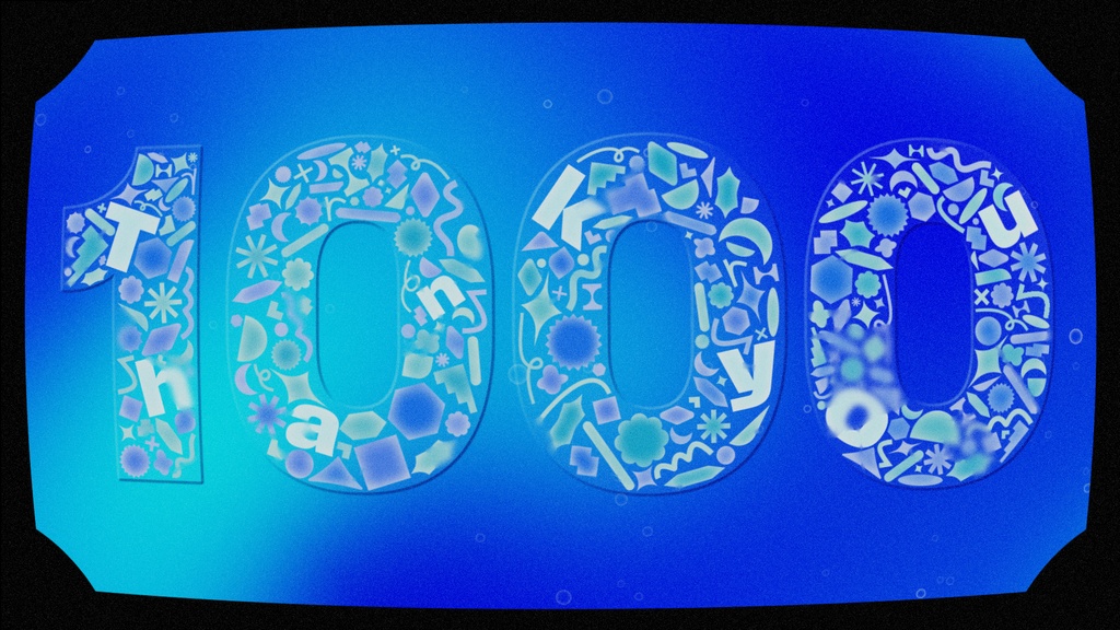 【研究用Aep】深海探索風のポップな表現 (1000 follower Thanks)