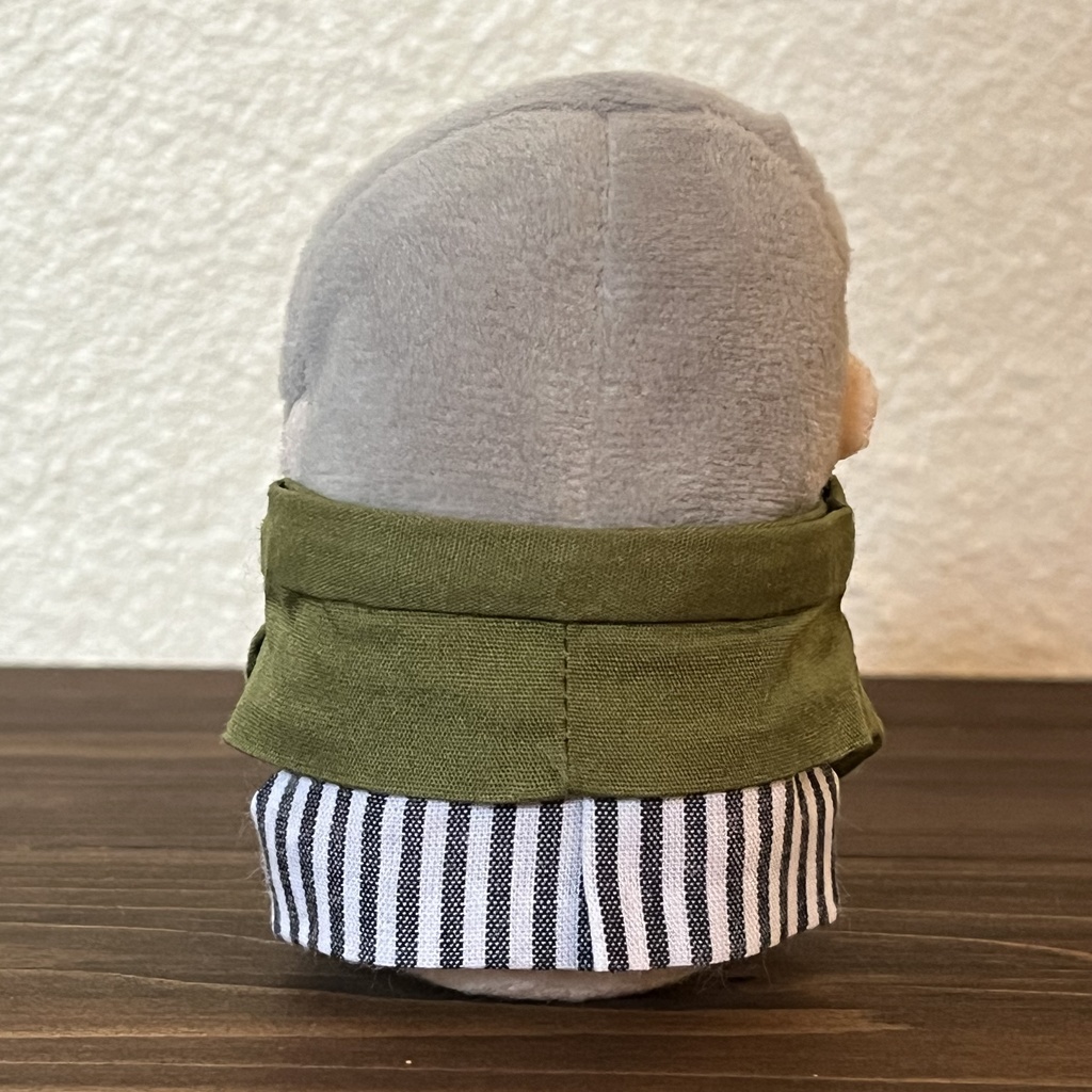 ぬい用羽織袴(海松色)