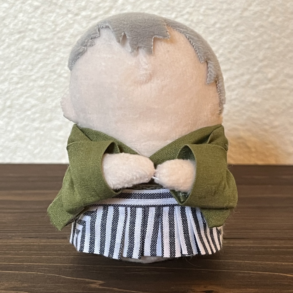 ぬい用羽織袴(海松色)