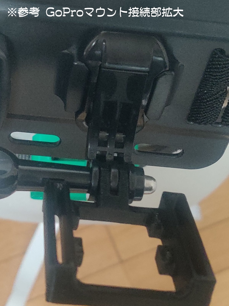 【ミニ】 VIVE トラッカー 等に ワンタッチ着脱可能なマウンターキット