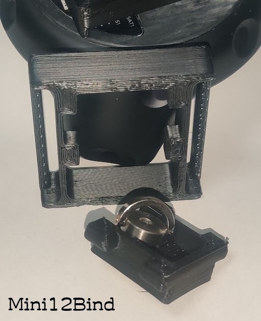 【ミニ】 VIVE トラッカー 等に ワンタッチ着脱可能なマウンターキット