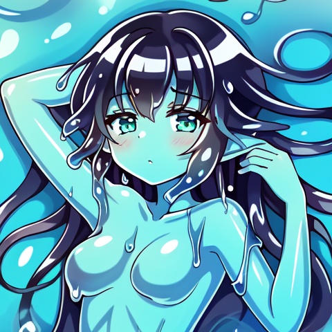 スライム娘 抱き枕カバー 全二種類