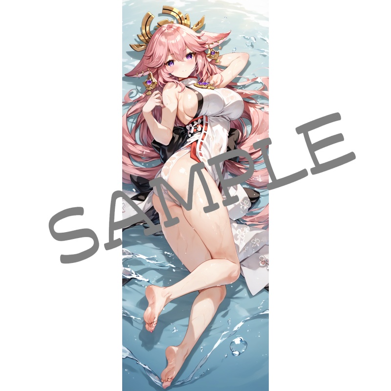 原神インパクト 抱き枕カバー(クレー、胡桃、八重神子)通常衣装+水着