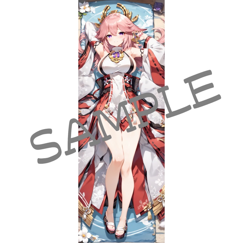 原神インパクト 抱き枕カバー(クレー、胡桃、八重神子)通常衣装+水着