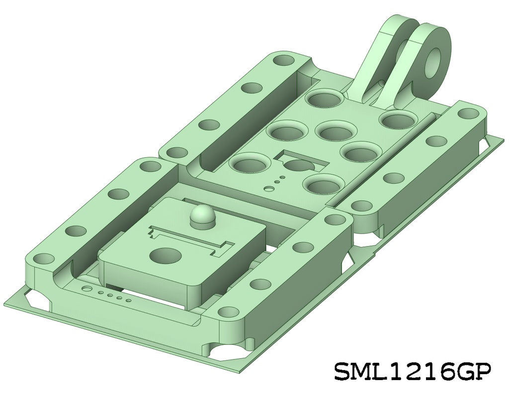 【小型版】VIVE トラッカー 等に ワンタッチ着脱可能なマウンターキット